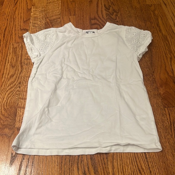Splendid Girl’s White Short Sleeve Top Size 12